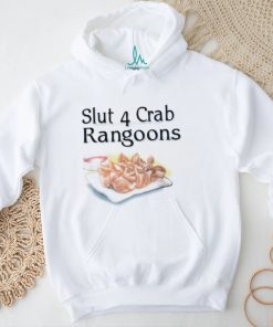 Official lil Kimchi Slut 4 Crab Rangoons T Shirt