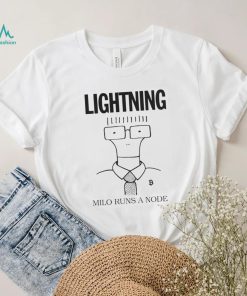 Official milo Runs A Node shirt