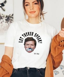 Official official Sebastian Gorka Store Let Tucker Speak T Shirt