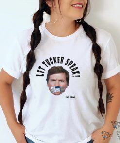 Official official Sebastian Gorka Store Let Tucker Speak T Shirt