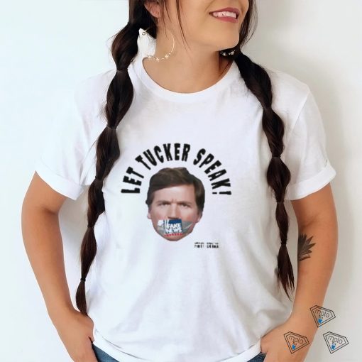 Official official Sebastian Gorka Store Let Tucker Speak T Shirt