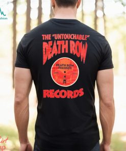 Official the Untouchable Death Row Records T Shirt Small Black Dr Dre Snoop Dogg Shirt