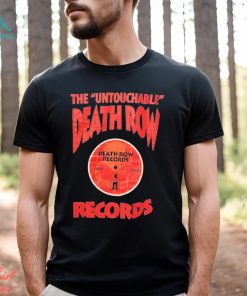 Official the Untouchable Death Row Records T Shirt Small Black Dr Dre Snoop Dogg Shirt