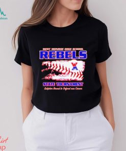 Official west monroe high school rebels State Tournament shirt