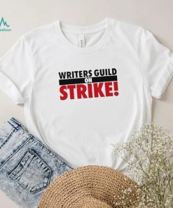 Official writers Guild On Strike shirt