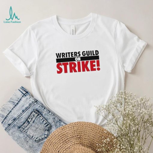 Official writers Guild On Strike shirt