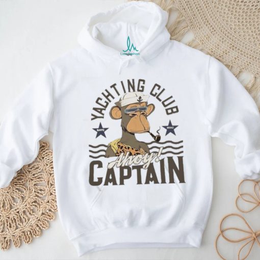 Official yachting Club Bayc 8942 Ahoy Captain Shirt