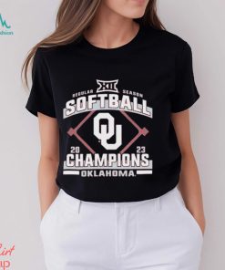 Oklahoma Sooners 2023 Big 12 Softball Regular Season Champions Shirt