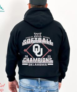 Oklahoma Sooners 2023 Big 12 Softball Regular Season Champions Shirt