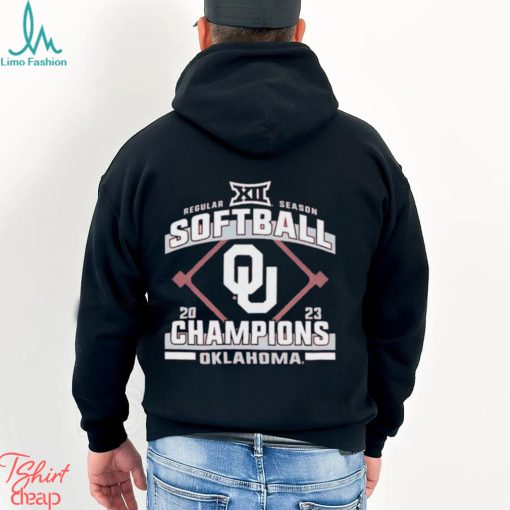 Oklahoma Sooners 2023 Big 12 Softball Regular Season Champions Shirt