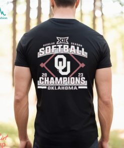 Oklahoma Sooners 2023 Big 12 Softball Regular Season Champions Shirt