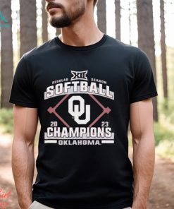 Oklahoma Sooners 2023 Big 12 Softball Regular Season Champions Shirt