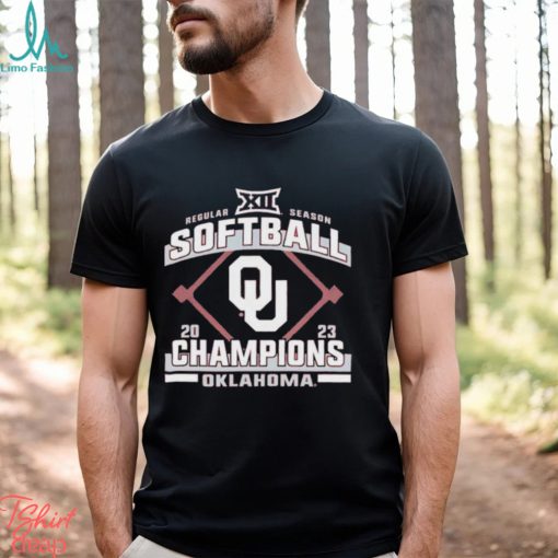 Oklahoma Sooners 2023 Big 12 Softball Regular Season Champions Shirt