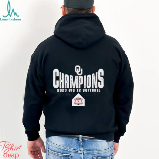 Oklahoma Sooners 2023 Ncaa Big 12 Softball Conference Tournament Champions Locker Room T Shirt