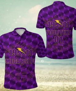 Omega Psi Phi 1911 Checked Style Personalised Hawaiian Shirt