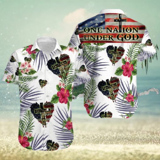 One Nation Under God Hawaiian Shirt