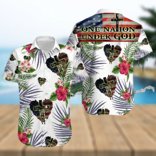 One Nation Under God Hawaiian Shirt