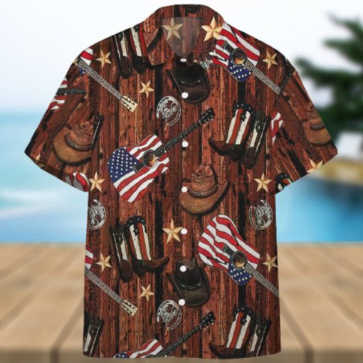 One Of A Kind Country Cowboy Custom Hawaiian Shirt