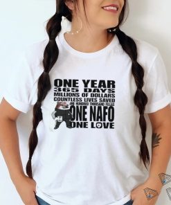 One Year 365 Days Millions Of Dollars Countless Shirt