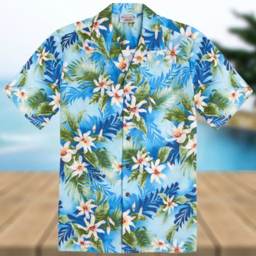 Onomea Blue Unique Design Hawaiian Shirt