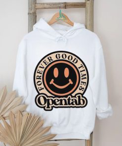 Opentab forever good times logo shirt