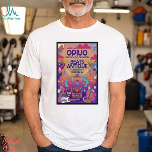 Opiuo May 21 2023 Morrison Co Red Rocks Amphitheatre Poster Shirt