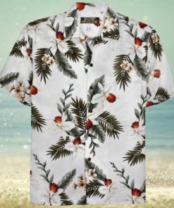 Orchid Isle White Unique Design Hawaiian Shirt