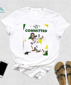 Oregon Ducks Eau Gallie University of Oregon committed poster shirt