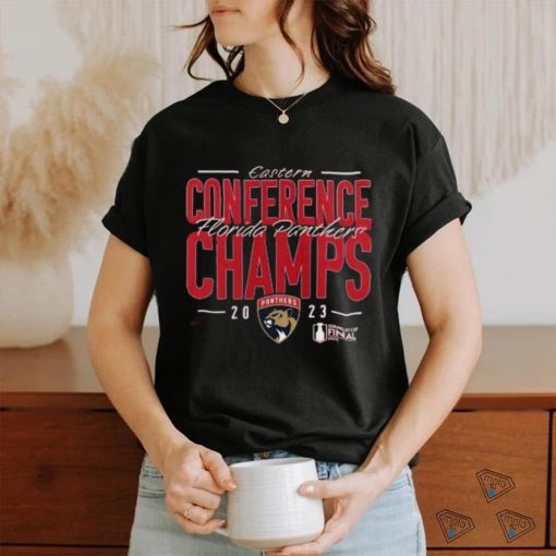 Original Florida Panthers 2023 Eastern Conference Champions Goal Tender shirt