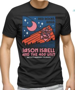 Original Jason Isbell And The 400 Unit May 3 & 4, 2023 Red Rocks Morrison Shirt