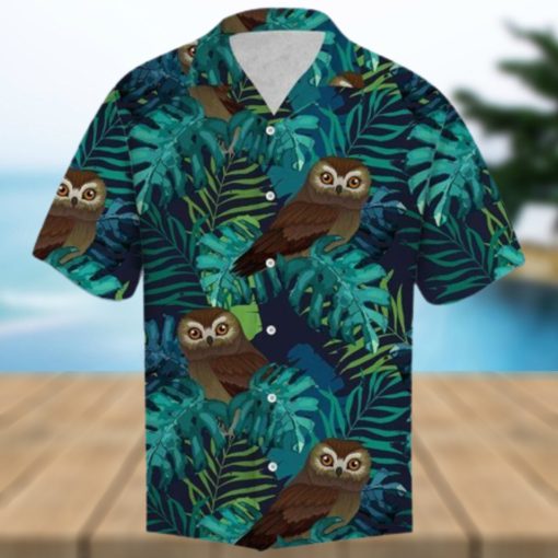 Owl Hawaiian Shirt