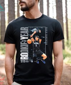 Paolo Banchero Orlando Magic 2023 NBA Rookie of the Year Momentum Shirt