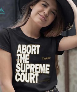 Paramore Wearing Abort The Supreme Court Hooded Sweatshirt