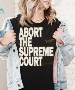 Paramore Wearing Abort The Supreme Court Hooded Sweatshirt