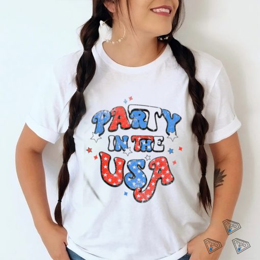 Party In The USA American Flag 4th Of July T Shirt