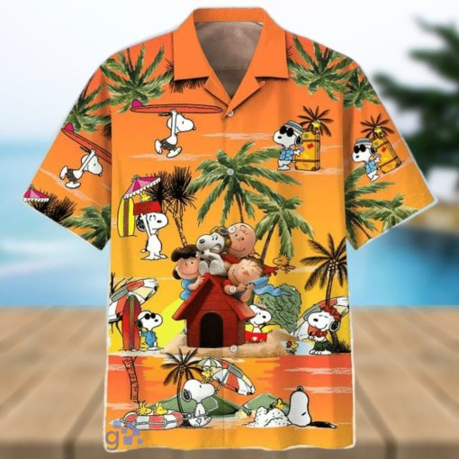 Peanuts Charlie Brown And Snoopy Hawaiian Shirt For Men For Men