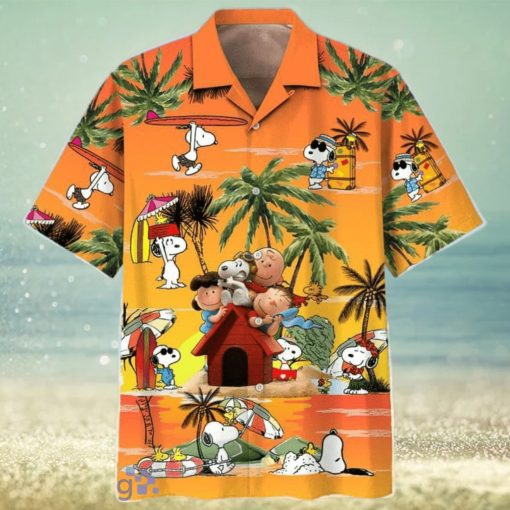 Peanuts Charlie Brown And Snoopy Hawaiian Shirt For Men For Men