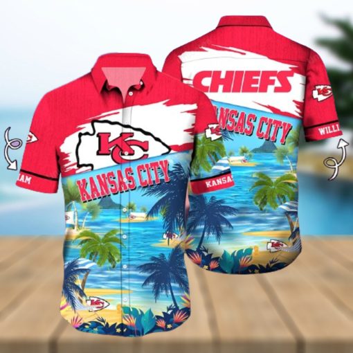 Personalized Kansas City Chiefs Sports Team Hawaiian Shirt