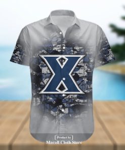 Personalized Xavier Musketeers NCAA Camouflage Vintage Hawaiian Shirt and Short