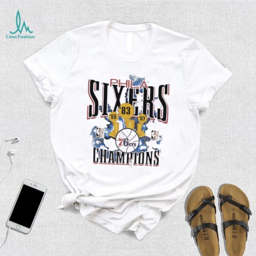 Philadelphia 76ers Phila Sixers Champions retro shirt