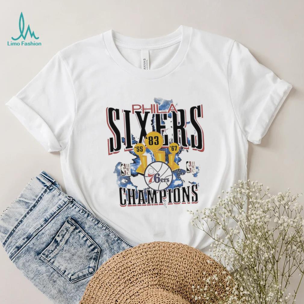 Philadelphia 76ers Phila Sixers Champions retro shirt Philadelphia 76ers Phila Sixers Champions retro shirt