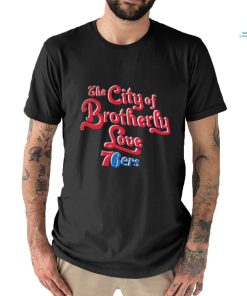 Philadelphia 76ers The City Of Brotherly Love 2023 Nba Playoff T shirt