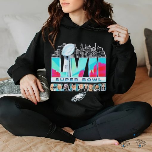 Philadelphia eagles team super bowl lviI 2023 sb champions shirt