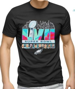 Philadelphia eagles team super bowl lviI 2023 sb champions shirt