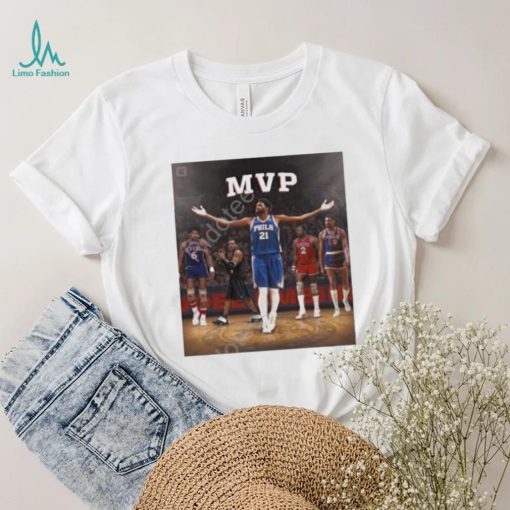 Philly Mvp Embiid Becomes The Fifth 76Er To Take Home The Award Shirt