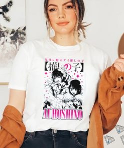 Pink Black Art Oshi No Ko Anime Trending Unisex T Shirt