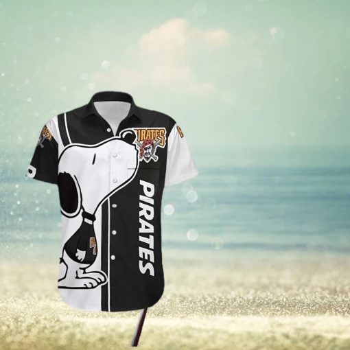 Pittsburgh Pirates Snoopy Hawaiian Shirt For Men For Men