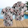 Skull Purple Flowers Pink Aloha 3D Hawaiian Shirt For Men And Women