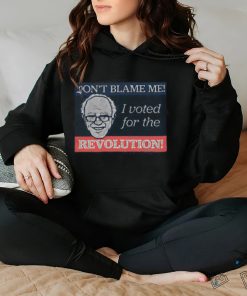 Politicoup Shop Don't Blame Me I Voted for the Revolution Funny T Shirt