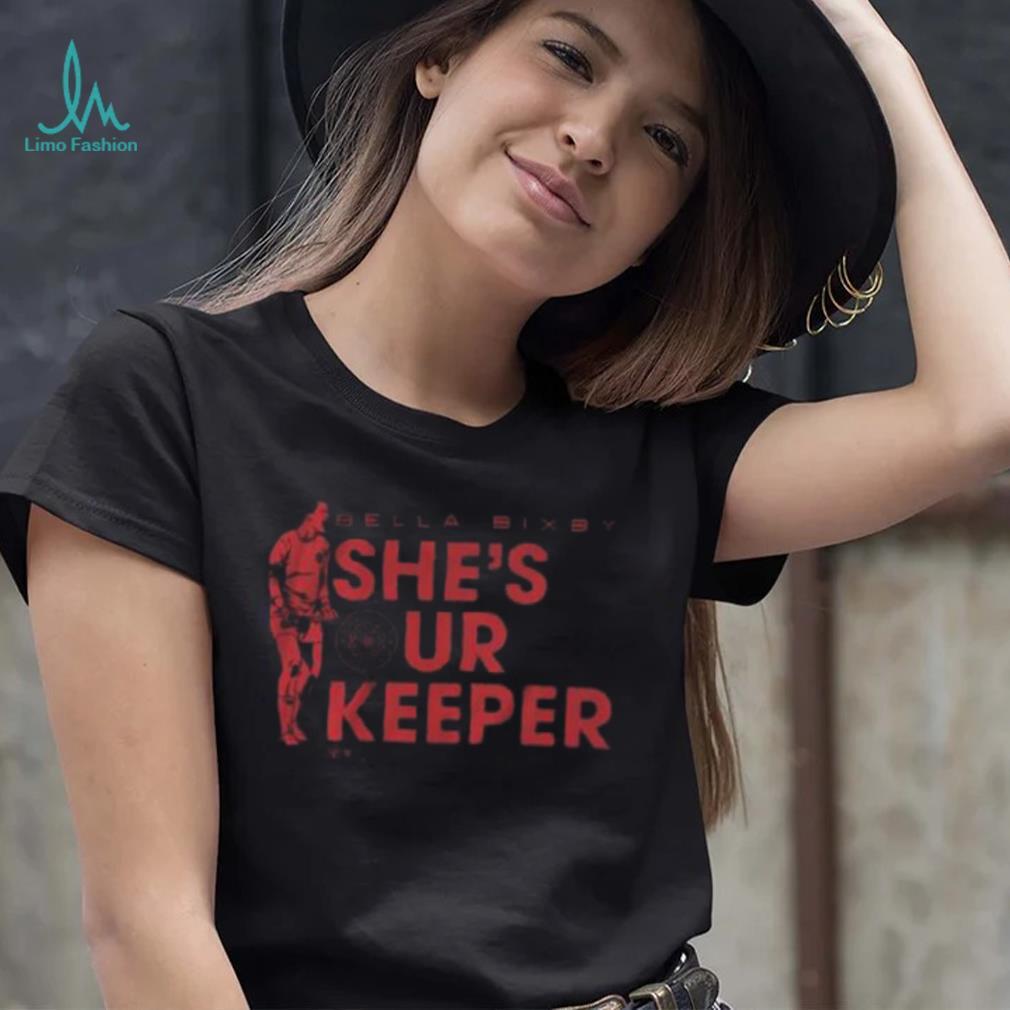 Portland Thorns Bella Bixby She’s Our Keeper Shirt Portland Thorns Bella Bixby She’s Our Keeper Shirt